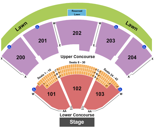Shoreline Amphitheatre Suicideboys Seating Chart